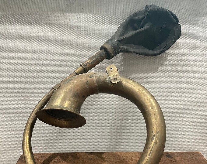 Antique 1920s Brass Model 14 Car Horn Vintage Model T Car Horn Antique