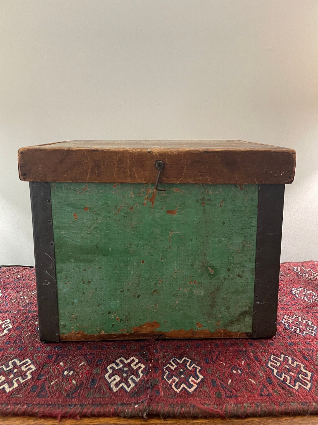 Primitive Handmade Storage Box Antique File Box Etsy