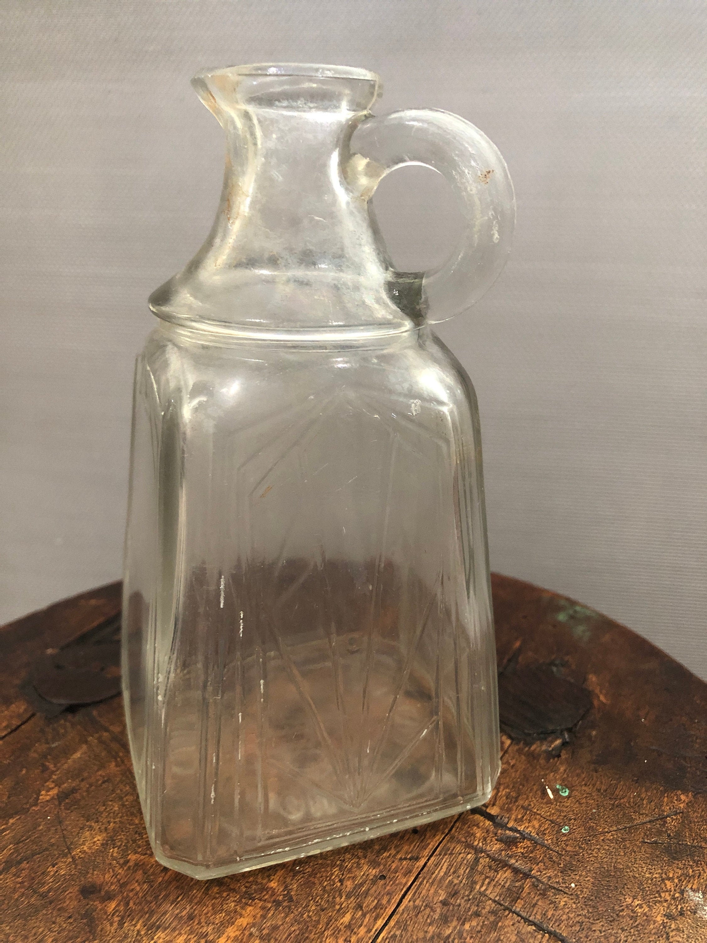 Vintage White House Brand Vinegar Bottle Década de 1930 Etsy España