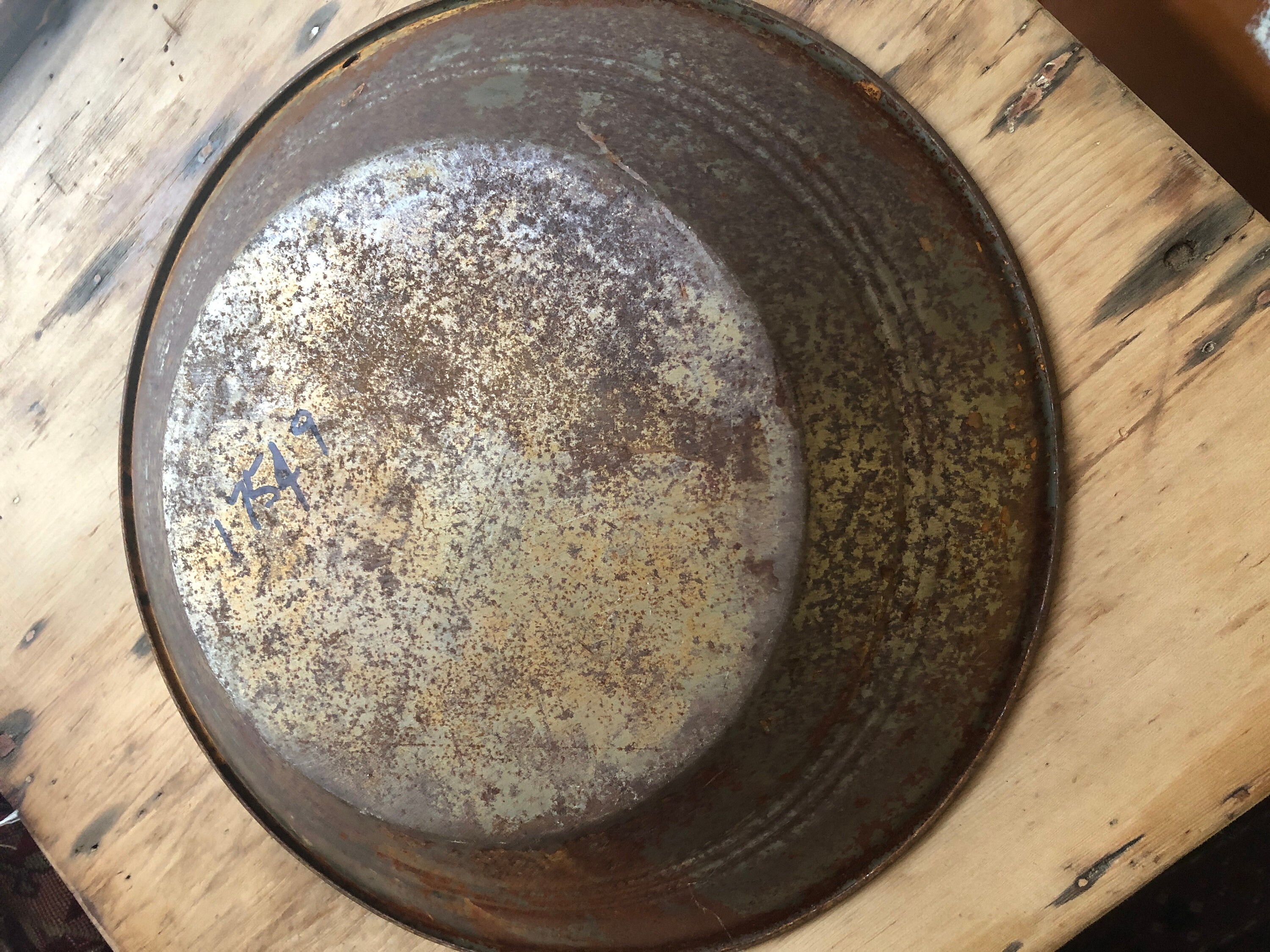 Antique Gold Mining Pan Vintage Prospecting Pan Etsy