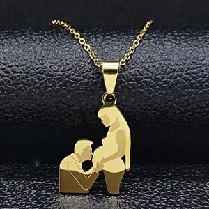 Daughter and son necklace clearance