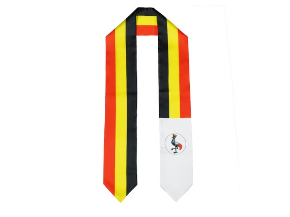Buy Uganda Flag Graduation Stole, Uganda Flag Graduation Sash, Uganda  Graduation Stole, Ugandan Flag Graduation Stole Online in India 