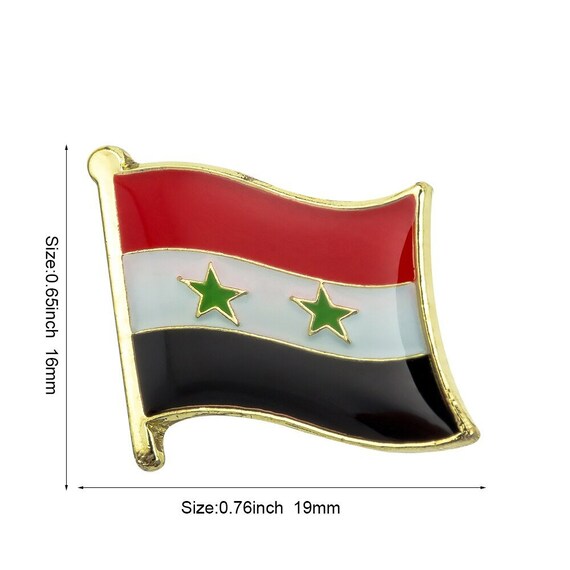 Syrien Nationalflagge Anstecknadel / Syrien Flagge -  Schweiz