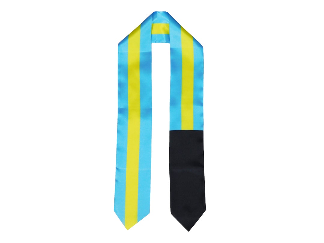 Bahamas Flag Graduation Stole Bahamas Flag Graduation Sash - Etsy