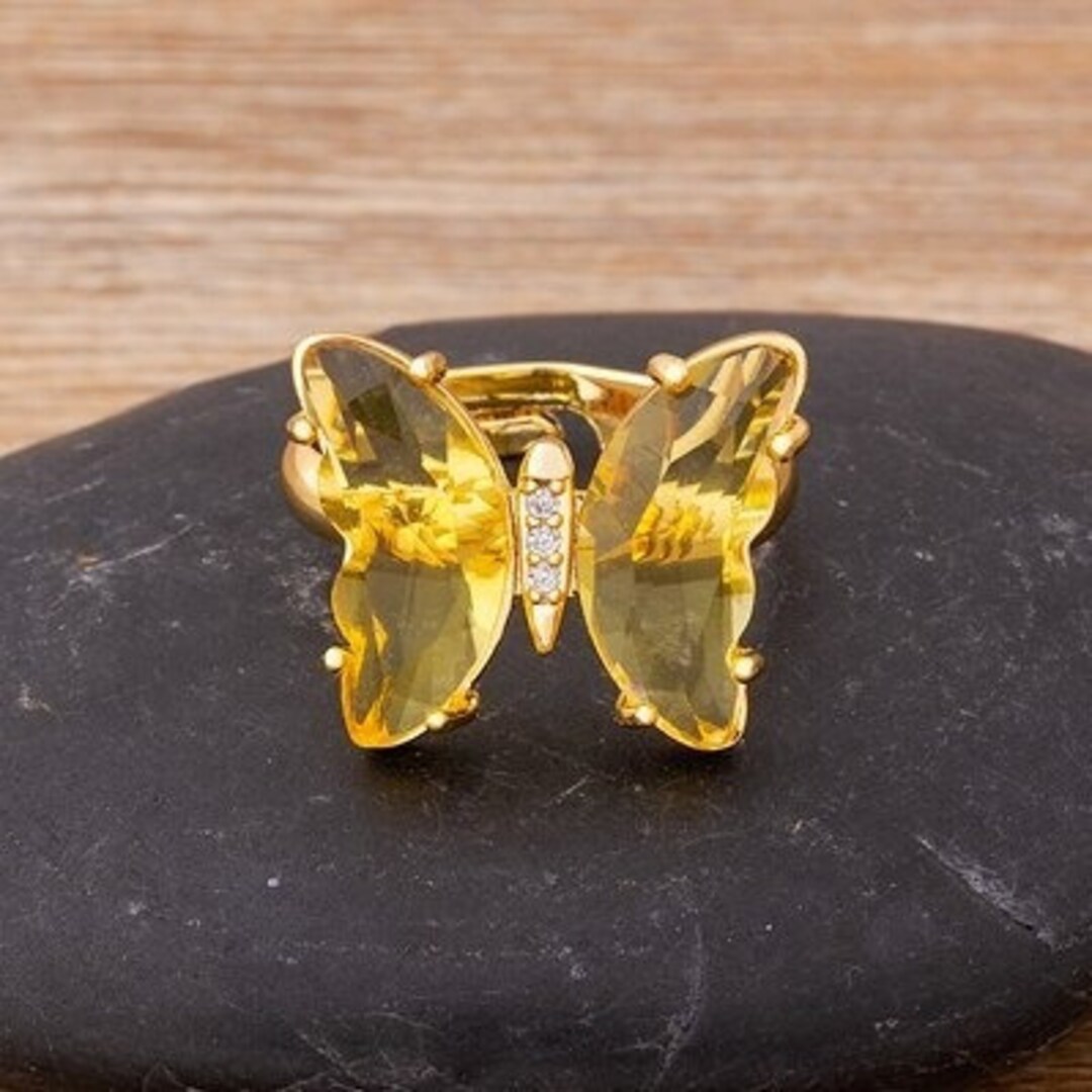 Adjustable Butterfly Ring, Butterfly Ring, Butterfly Promise Ring