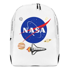 Nasa white cheap backpack