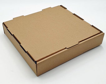 Pizza Style Postalbox - perfect for artisans, designers, bespoke makers packaging (Pack of 25)