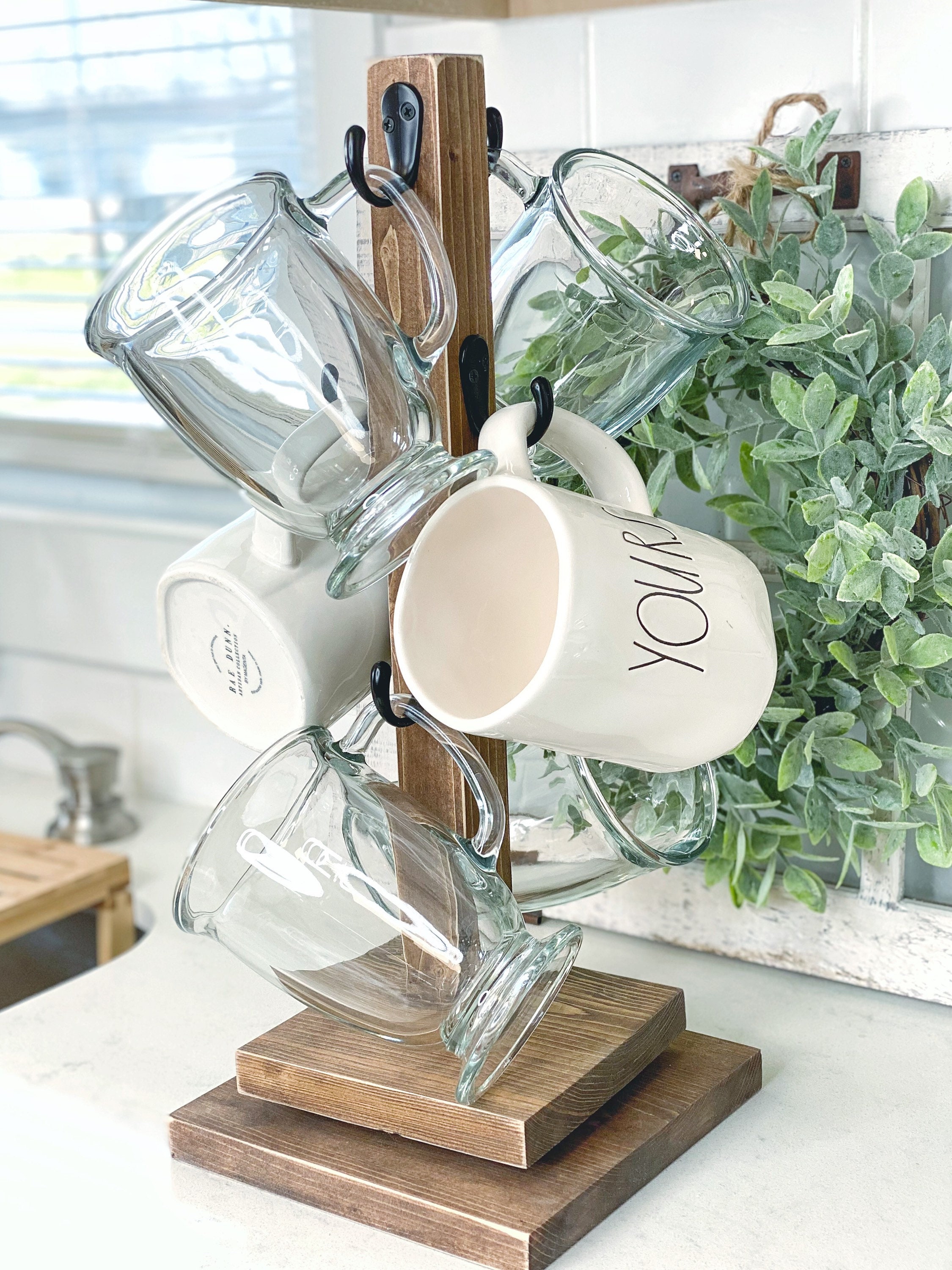 Rotating Mug Tree Mug Holder Mug Stand Etsy