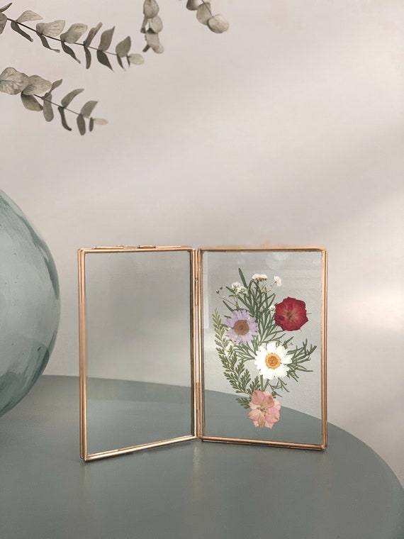 Get Antique Pressed Flowers In Frame Photos