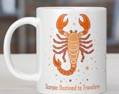 Scorpio Zodiac Coffee Mug: Inspiring Traits Design - 11oz/15oz