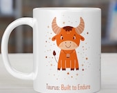 Taurus Zodiac Coffee Mug: Inspiring Traits Design - 11oz/15oz