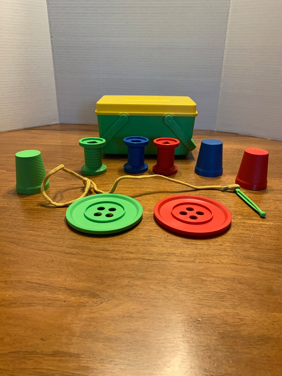 Vintage 1970's A Child Guidance Toy the Sewing Basket Etsy