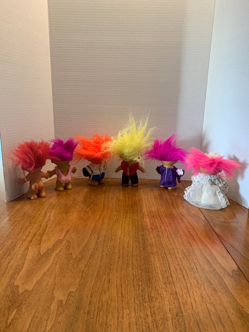 Vintage Trolls Russ Dolls - Etsy