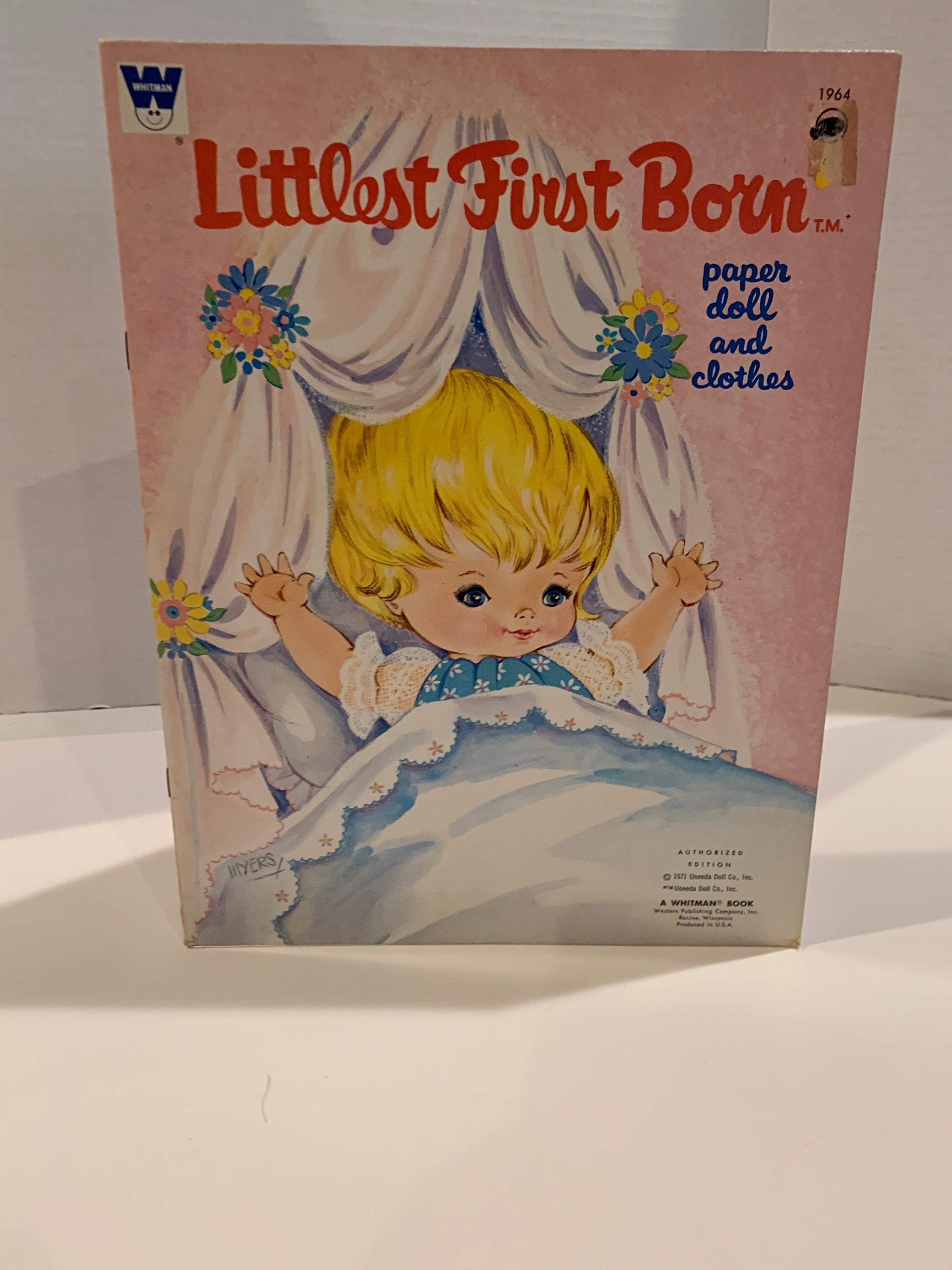 Littlest First Book Vintage Uncut PaperDolls 1971