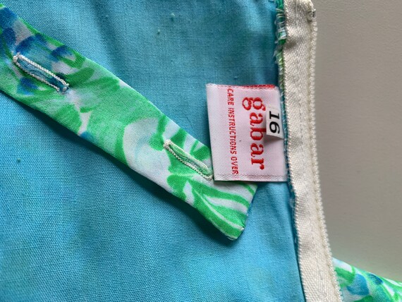 Sarong style sunsuit made by Gabar New York. - image 9