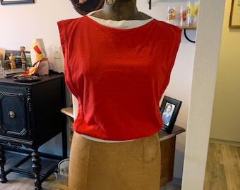 Top de punto vintage de los 70. Simplemente genial. Hecho en Nueva York, NY, EE. UU.