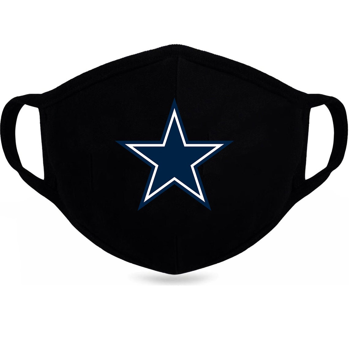 Dallas Cowboys Face Mask Dallas Cowboys Fan Cowboys Face Etsy