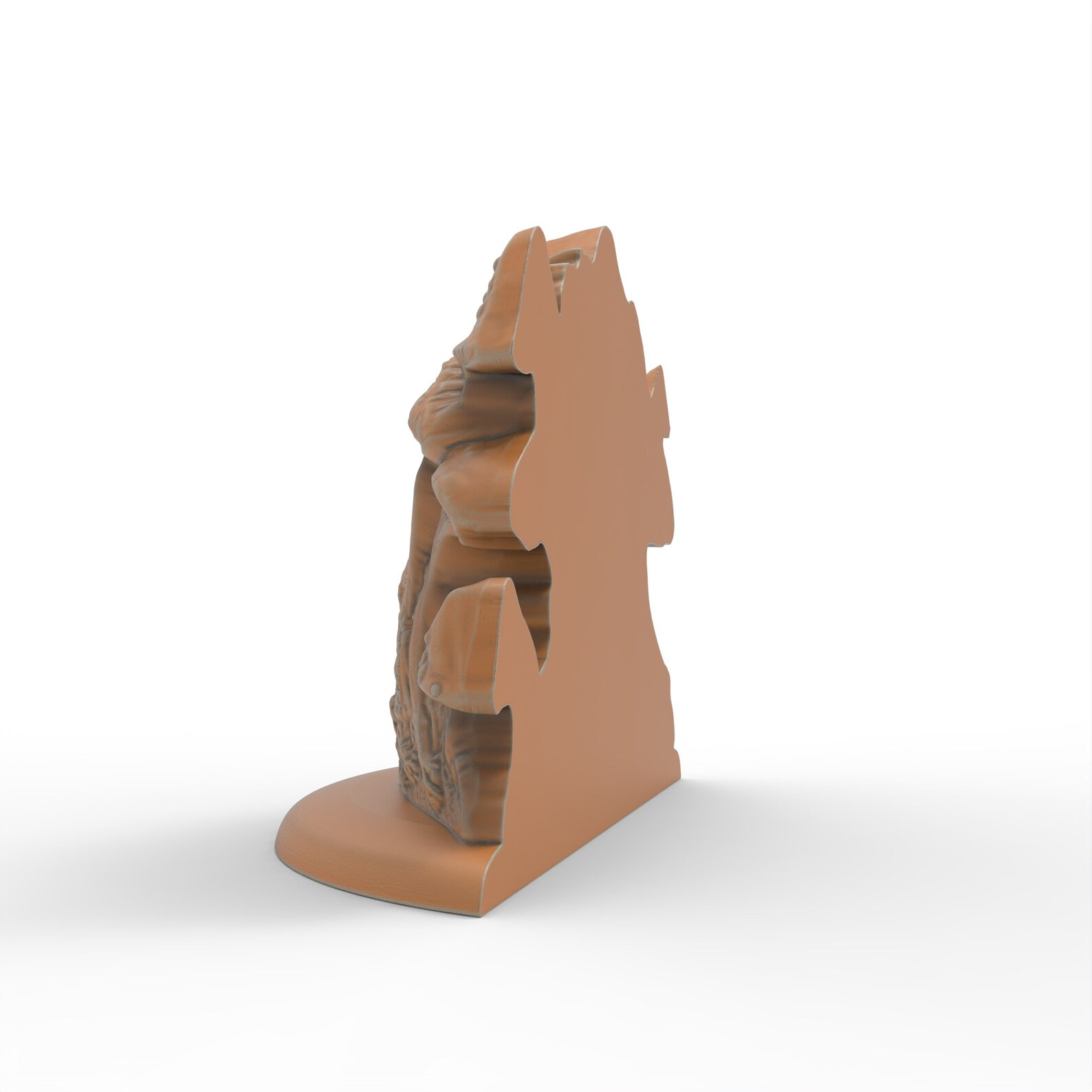 3D Printable Fairy Mushroom House STL File for CNC Router Engraving 3D ...