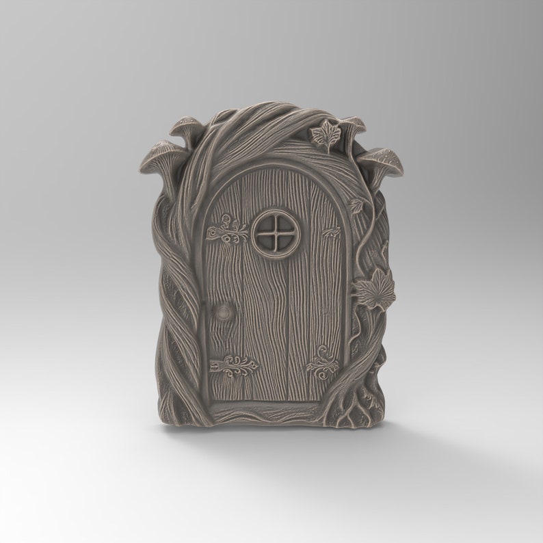Whimsical Fairy Door 3D Model STL File for CNC and 3D Printing ...