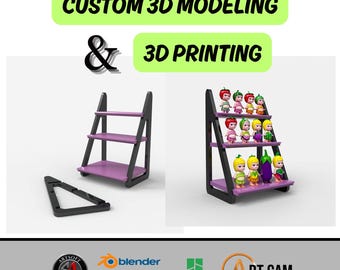 Custom STL File For CNC Router 3D Printer - 3MF Multi Color Model Relief Sculpture 3D Modelling Service CNC Machining Files Digital Download