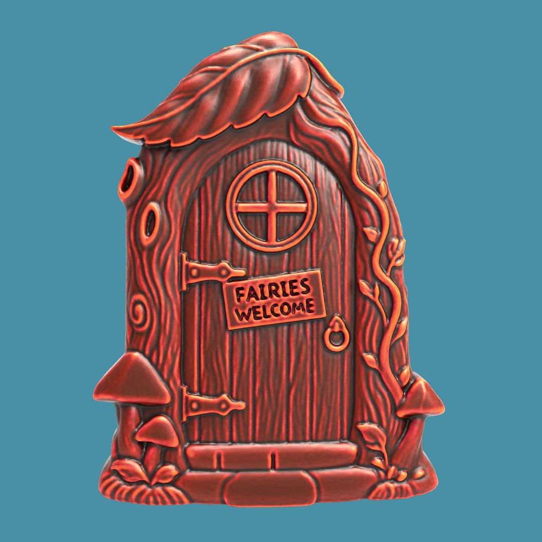 Fairy Door Relief STL File for CNC 3D Printing Fantasy Woodland ...