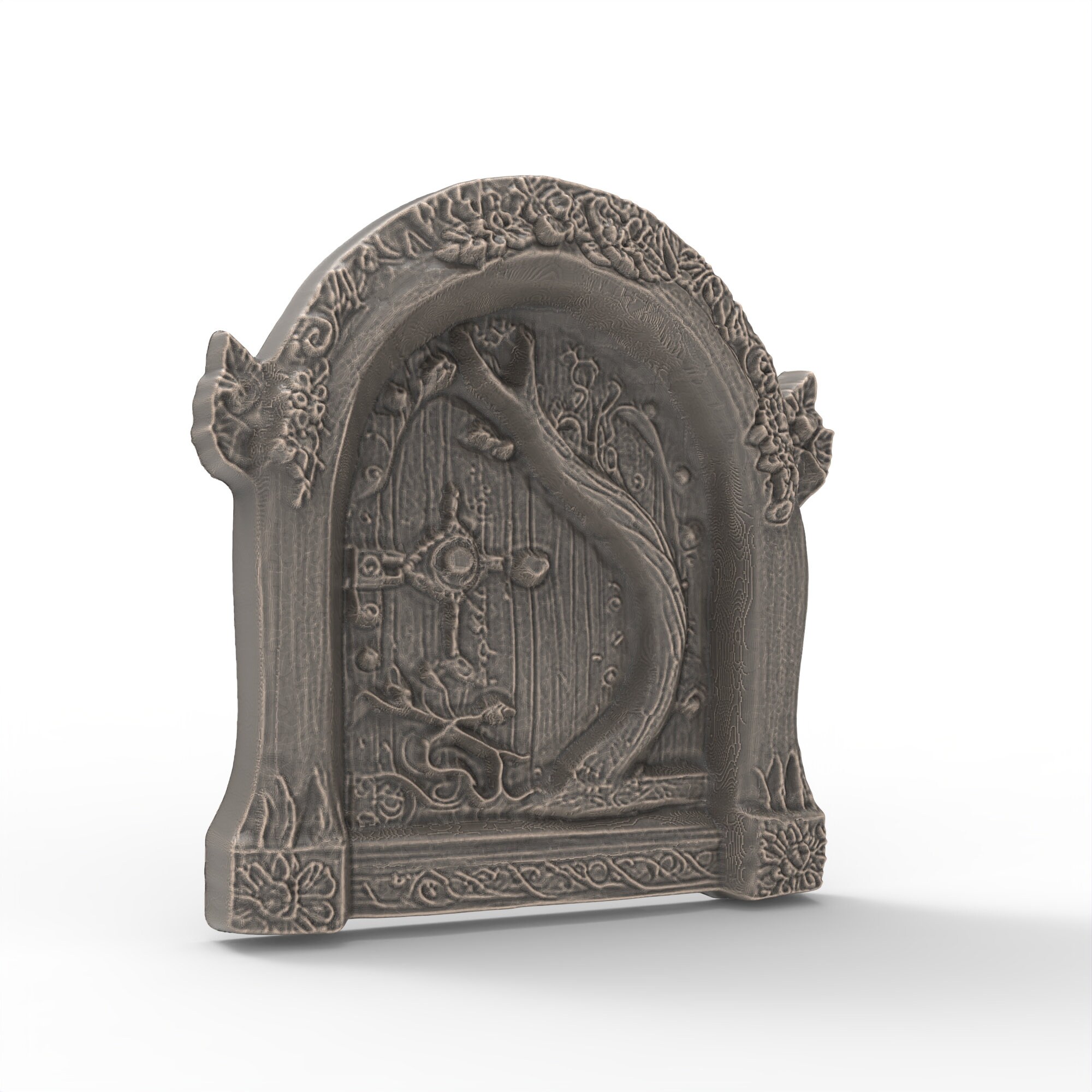 3D Printable Fairy Dool House Miniature Door STL File for CNC Router ...