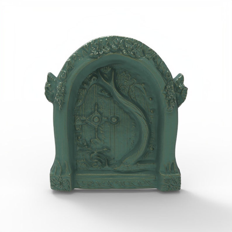 3D Printable Fairy Dool House Miniature Door STL File for CNC Router ...