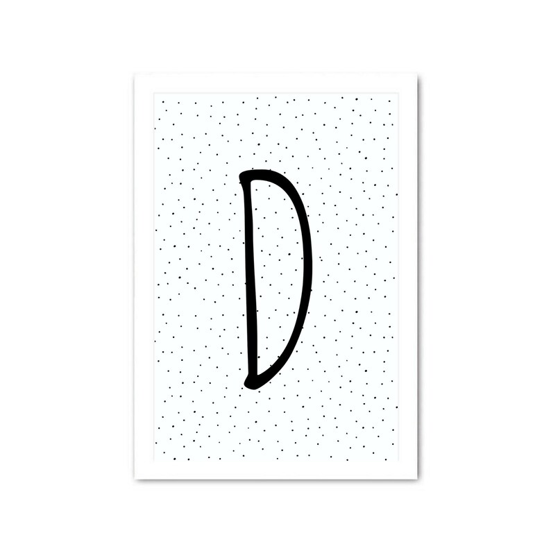d letter design