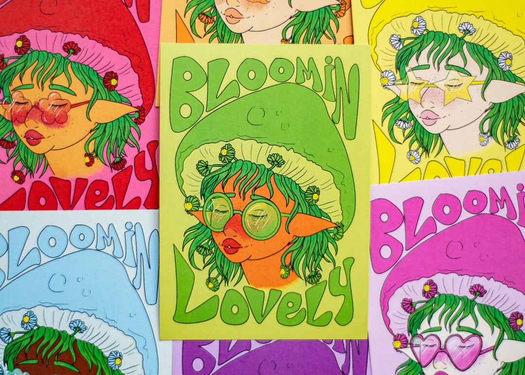 Bloomin Lovely Rainbow A6 Postcards Set Of 1 3 7 Etsy bloomin-lovely-rainbow-a6-postcards-set-of-1-3-7-etsy