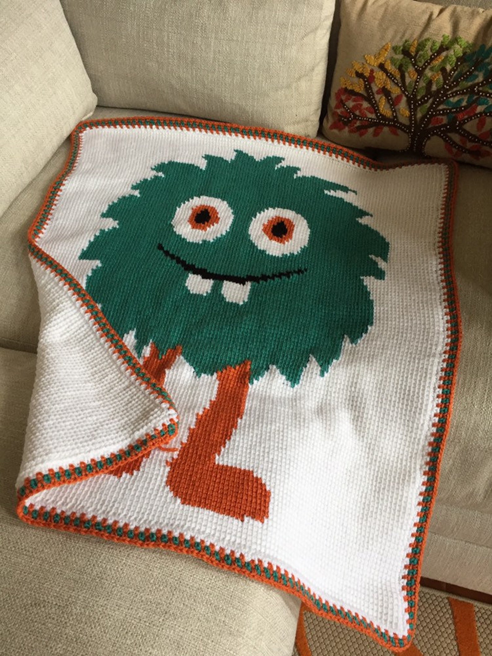 Little Monster Blanket Etsy
