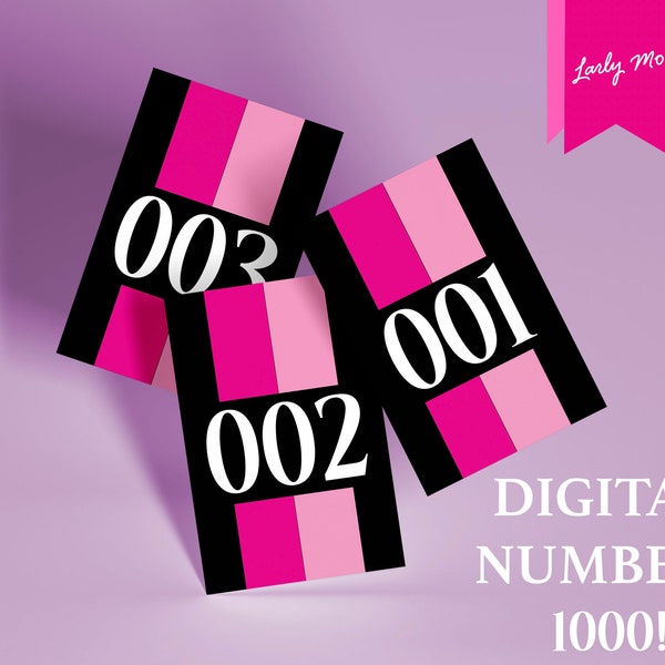 Numbers for Live Sales Etsy