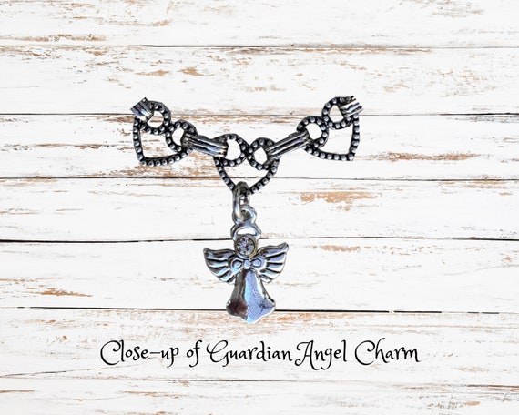 Watch Over Your Guardian Angel Toggle Bracelet - image 3
