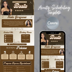 Acuity Scheduling Template, Make-up Artist Acuity Scheduling Template, MUA Acuity Scheduling Template, MUA Branding, MUA Website Template