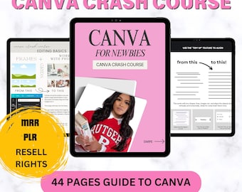 2024 Canva Guide for Beginners: Complete Tutorial (Digital Download)