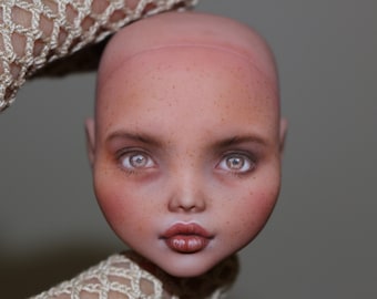 PaperArk - qiqi - OOAK Custom Art Doll Repaint Monster Draculaura High Doll Head