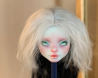 PaperArk - muliang - OOAK Custom Art Doll Repaint Monster High Frankie Stein Head