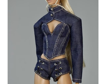 PaperArk - MT - OOAK Custom Art Doll  Fashion Royalty doll Integrity Toys Clothes