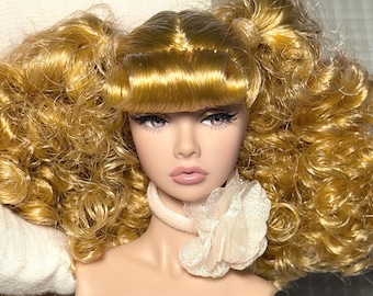 PaperArk - Lucy - OOAK Custom Art Doll Repaint Poppy Parker Puppenkopf Fashion Royalty Integrity Toys NuFace
