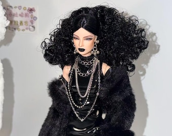 PaperArk - Dulcie - OOAK Custom Art Doll Repaint Eugene Fashion Royalty Integrity Toys NuFace ( full set)