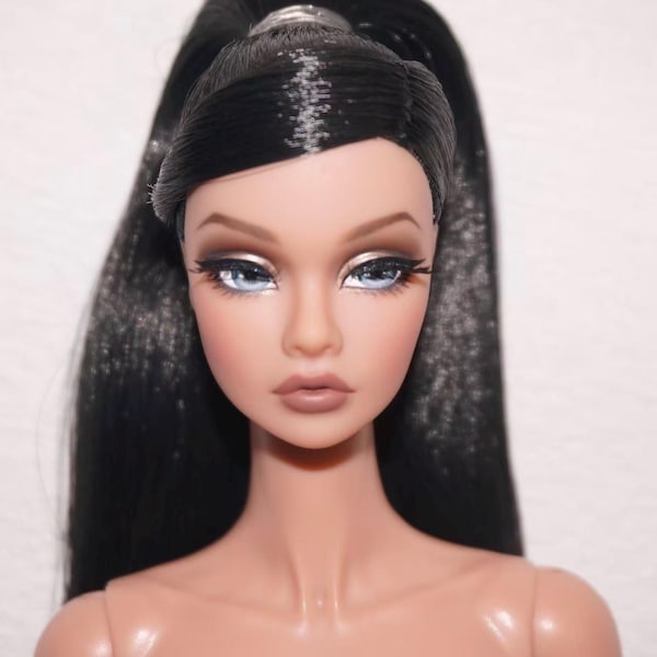 PaperArk - Muliang - OOAK カスタムアートドール リペイント ポピーパーカー ドールヘッド Fashion Royalty Integrity Toys NuFace