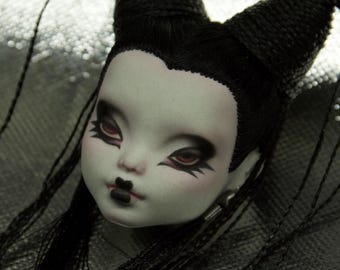 PaperArk - jiuwo - OOAK Custom Art Doll Repaint Monster High Head