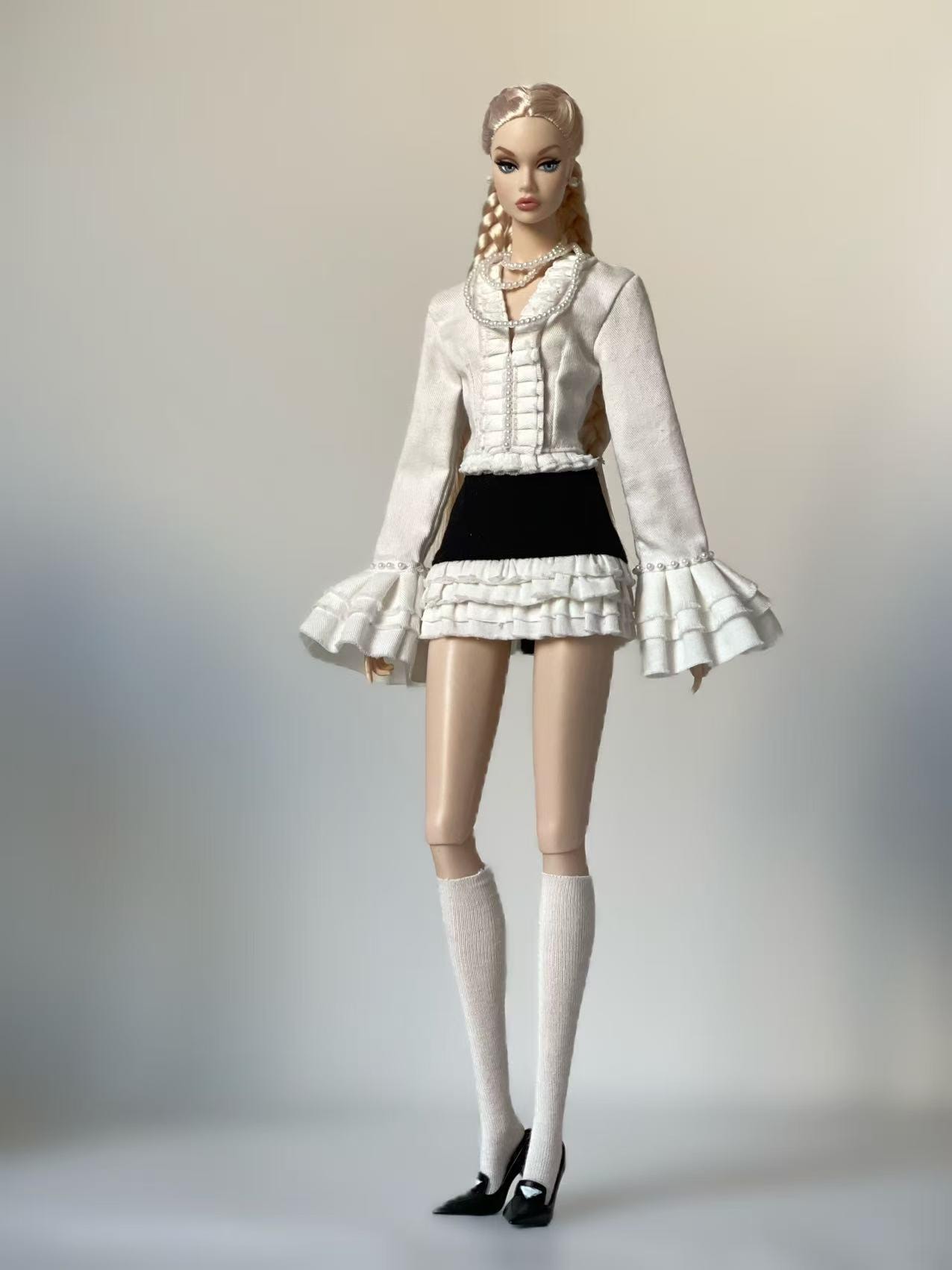Habit de marquise pour poupée barbie fashion royalty vêtement mini egerie : enfants autres jeux jou s par miniegerie5717