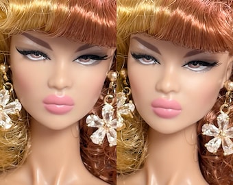 PaperArk - Lucy - OOAK Custom Art Doll Repaint Ayumi Poppy Parker doll head Fashion Royalty Integrity Toys NuFace