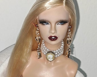 PaperArk - Nanfeng Notos - OOAK Custom Art Doll Repaint Erin head Poppy Parker Fashion Royalty Integrity Toys NuFace