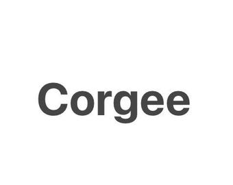 PaperArk - Corgee - OOAK Custom Art Doll Repaint Customization