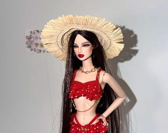 PaperArk - Dulcie - OOAK Custom Art Doll Repaint Eugene Fashion Royalty Integrity Toys NuFace ( full set)