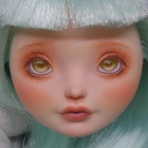 PaperArk - Patxi - OOAK Custom Art Doll Repaint Ever After High Apple White Head (only a head )