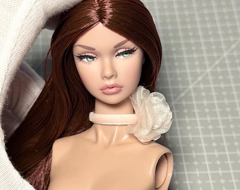 PaperArk - Lucy - OOAK Custom Art Doll Repaint Poppy Parker Puppenkopf Fashion Royalty Integrity Toys NuFace
