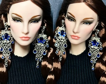 PaperArk - Tina - OOAK Custom Art Doll Repaint Elyse Fashion Royalty Integrity Toys head