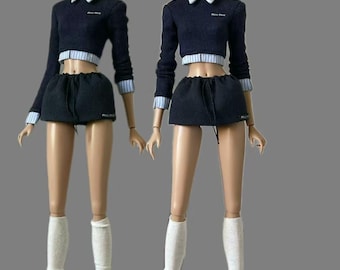 PaperArk - Yan - OOAK Custom Art Doll  Fashion Royalty doll Integrity Toys Clothes